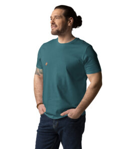 Camiseta unisex de algodón orgánico Creator 2.0 personalizable, vista frontal