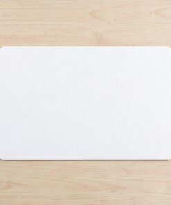 Alfombrilla de ratón personalizable en blanco