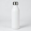 Botella térmica blanca personalizable con tapón metálico