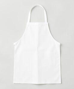 Delantal de cocina blanco personalizable
