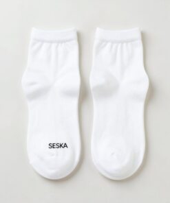 Calcetines SESKA blancos con logo en el tobillo