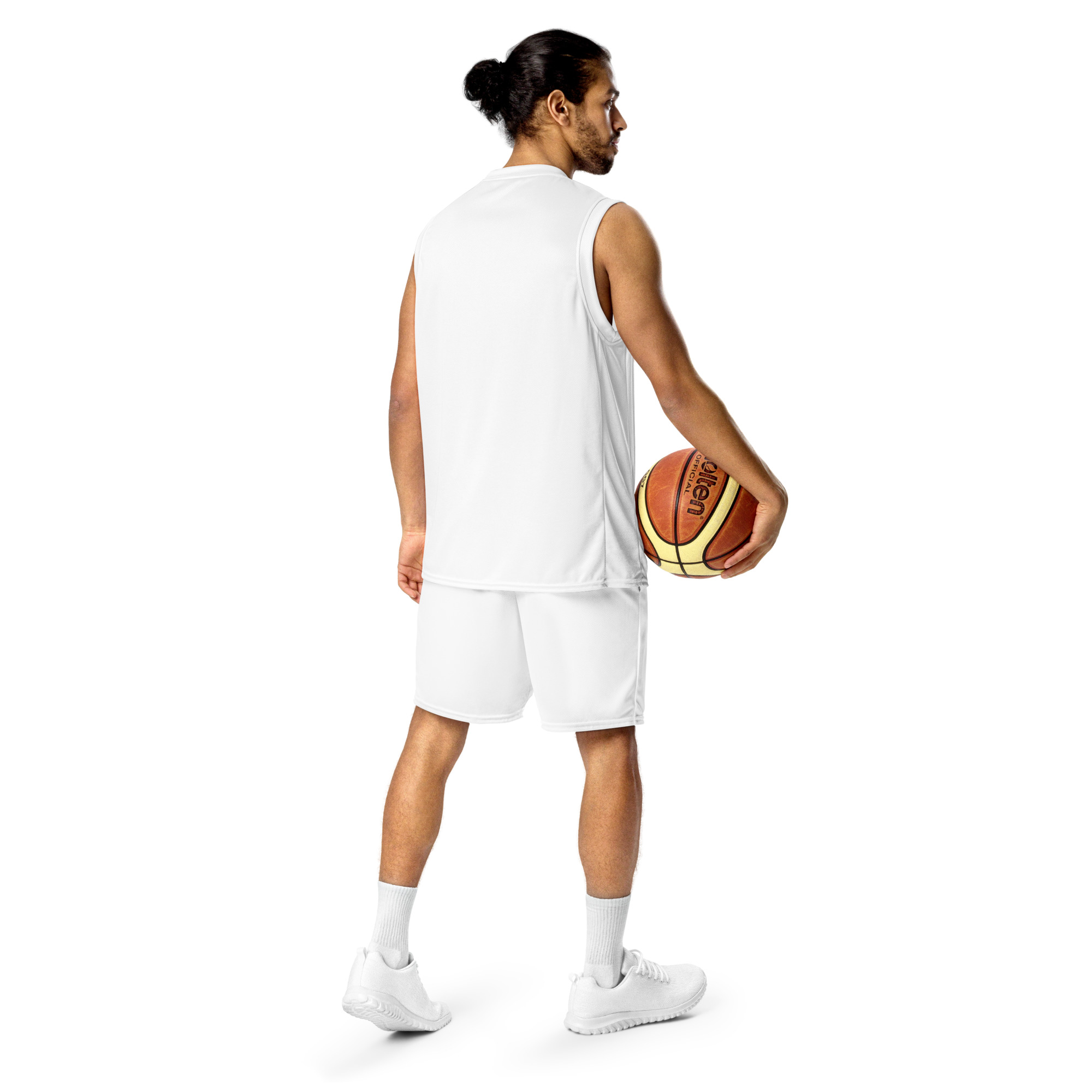 Shorts de malla unisex transpirables de corte recto con cinturilla elástica (13)