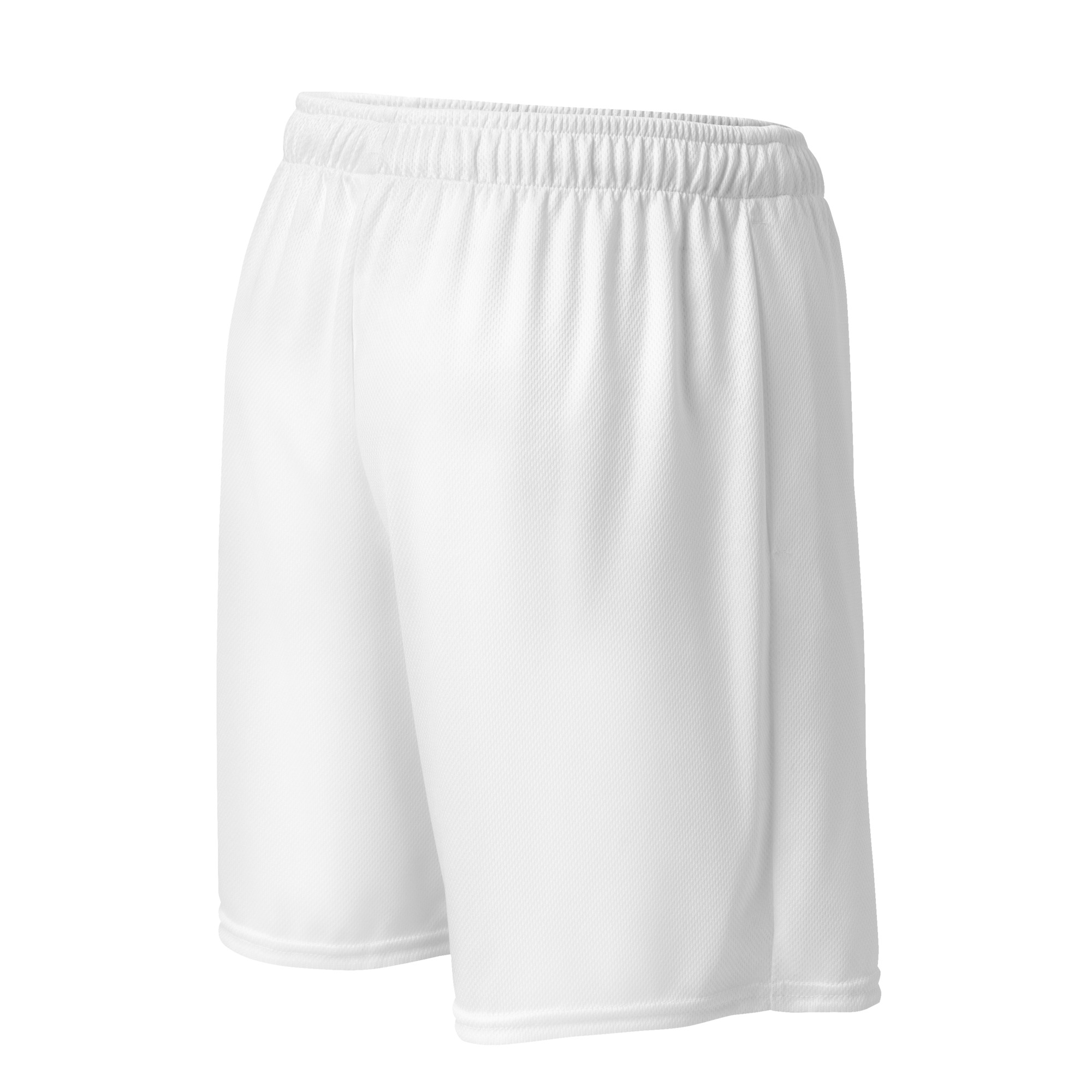Shorts de malla unisex transpirables de corte recto con cinturilla elástica (16)