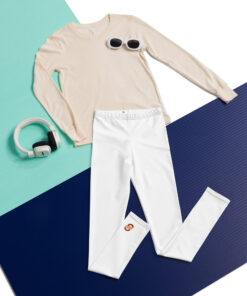 Leggings júnior elásticos con diseño personalizado para niños y adolescentes (9)