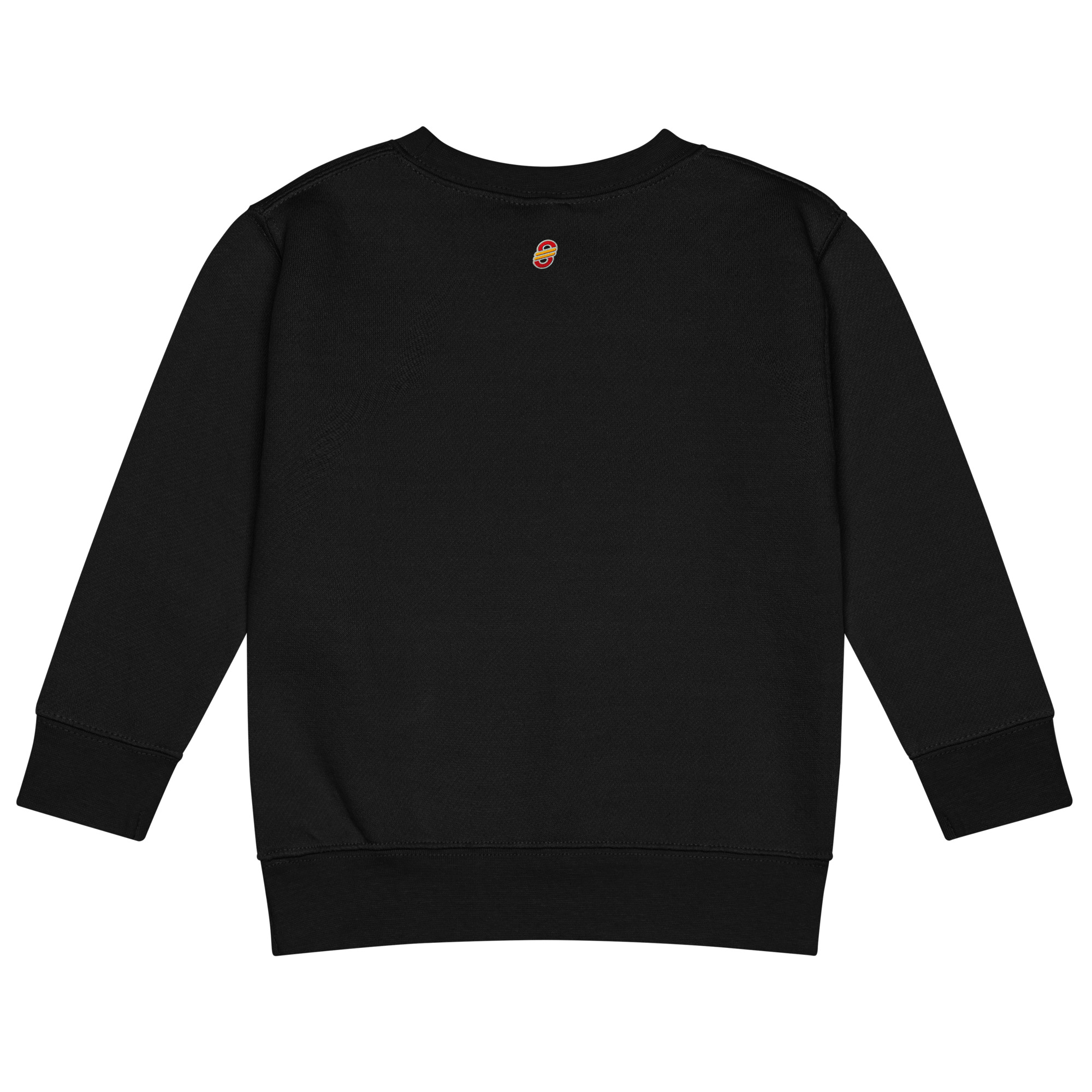 Sudadera infantil de cuello redondo en tejido suave con puños acanalados (7)