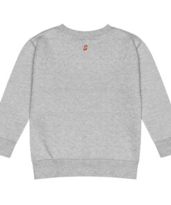 Sudadera infantil de cuello redondo en tejido suave con puños acanalados (11)