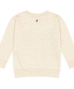 Sudadera infantil de cuello redondo en tejido suave con puños acanalados (12)