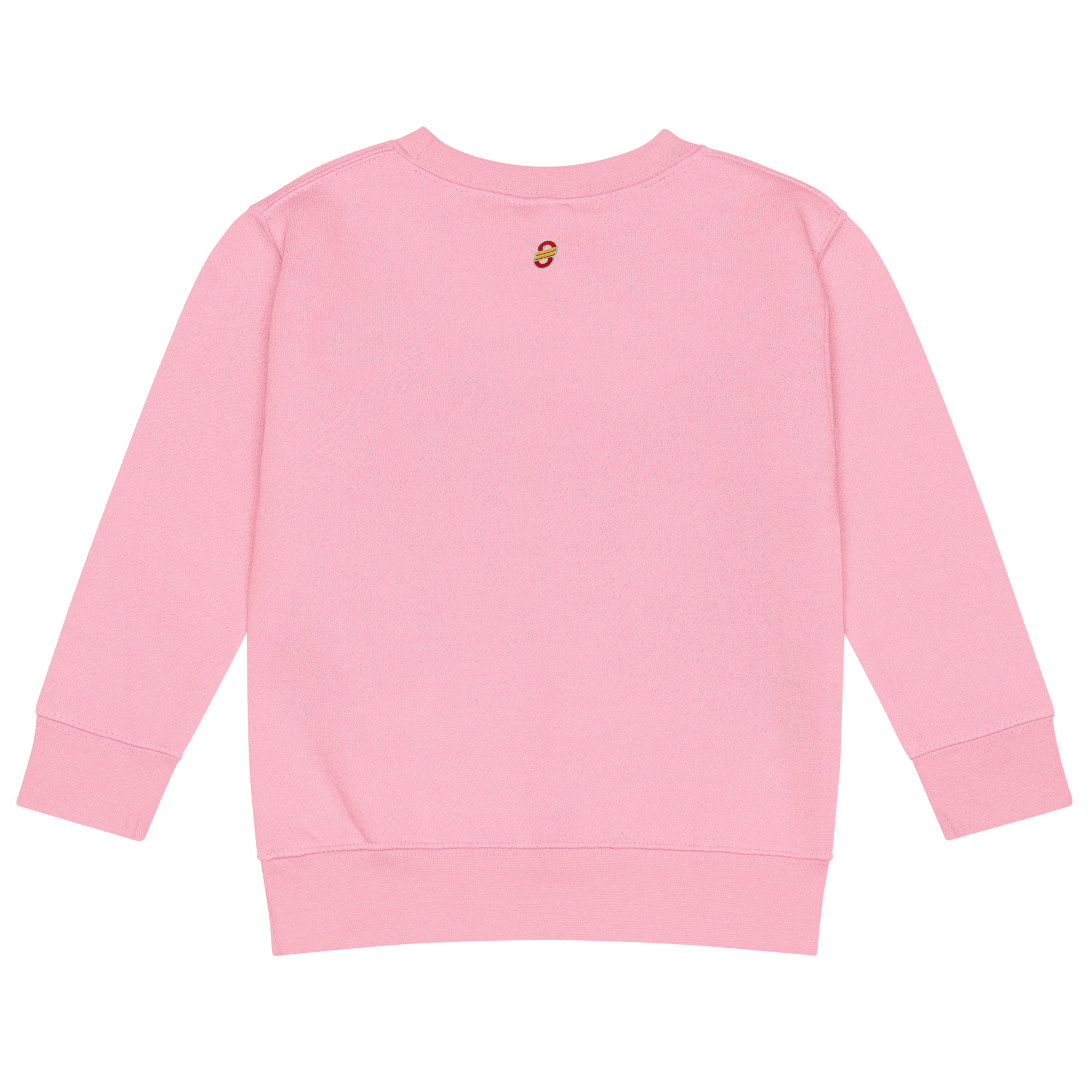 Sudadera infantil de cuello redondo en tejido suave con puños acanalados (10)