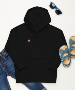 Sudadera con capucha eco para niño con bolsillo canguro y tejido suave (19)