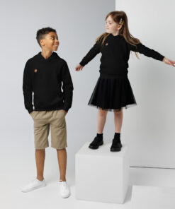 Sudadera con capucha eco para niño con bolsillo canguro y tejido suave (30)