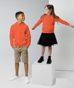 Sudadera con capucha eco para niño con bolsillo canguro y tejido suave (28)