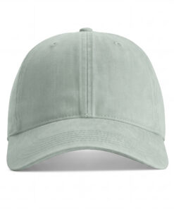 Gorra de algodón de estilo vintage con visera curva y cierre metálico ajustable. (6)