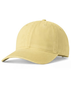 Gorra de algodón de estilo vintage con visera curva y cierre metálico ajustable. (27)
