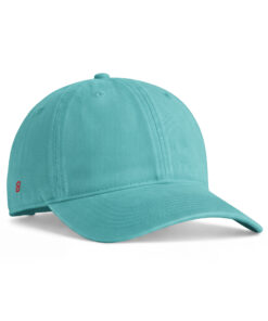 Gorra de algodón de estilo vintage con visera curva y cierre metálico ajustable. (32)