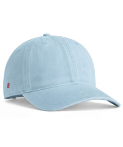 Gorra de algodón de estilo vintage con visera curva y cierre metálico ajustable. (35)