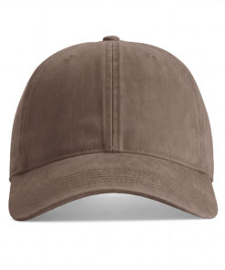 Gorra de algodón de estilo vintage con visera curva y cierre metálico ajustable. (2)