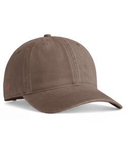 Gorra de algodón de estilo vintage con visera curva y cierre metálico ajustable. (29)