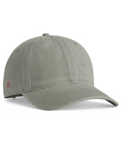 Gorra de algodón de estilo vintage con visera curva y cierre metálico ajustable. (31)