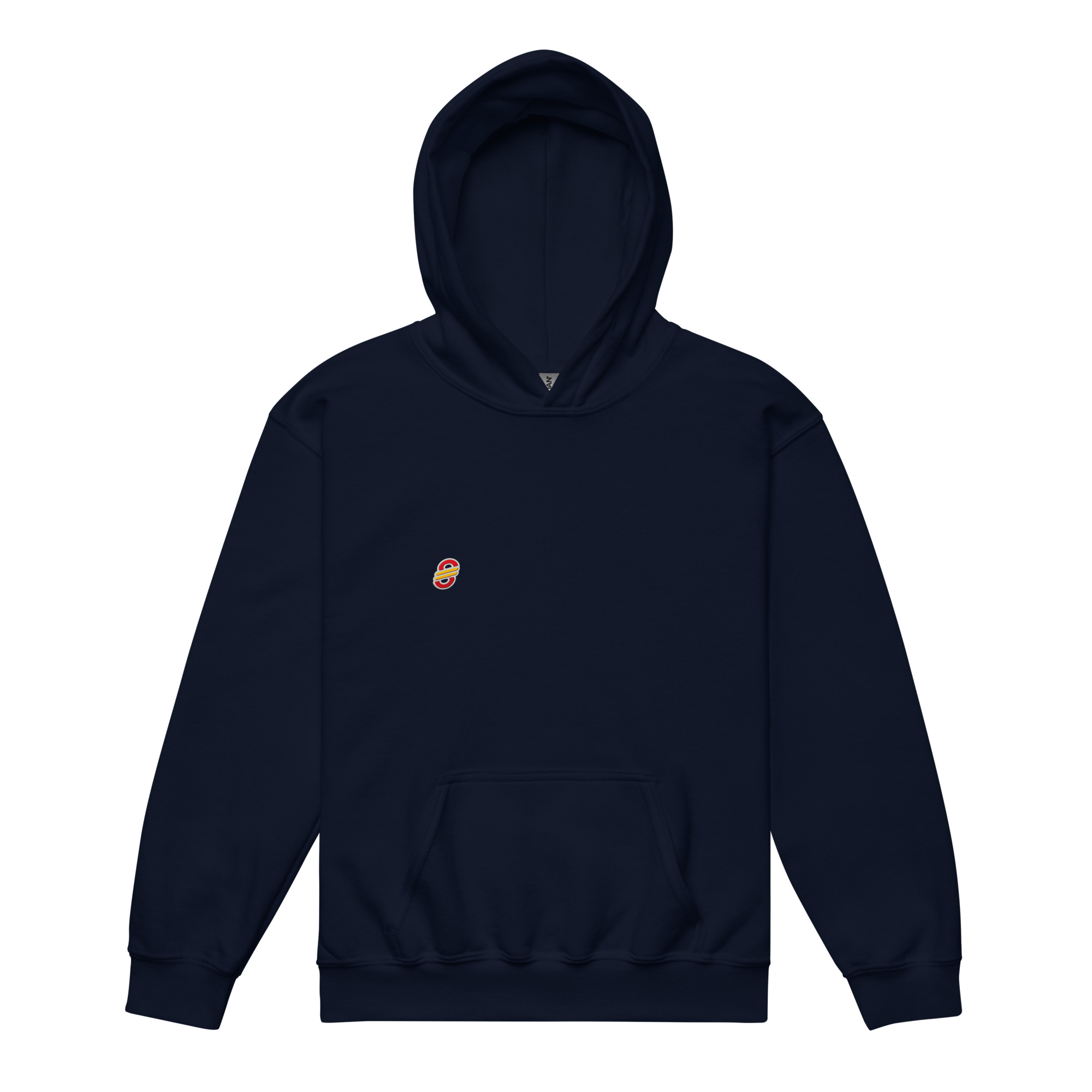 Sudadera gruesa con capucha y bolsillo canguro para niño (2)