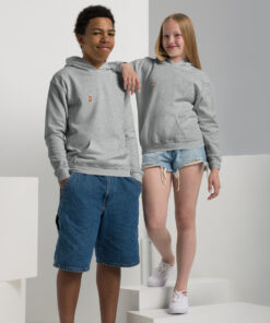 Sudadera gruesa con capucha y bolsillo canguro para niño (18)